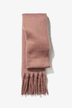 Cachecol Escovado com Franjas
