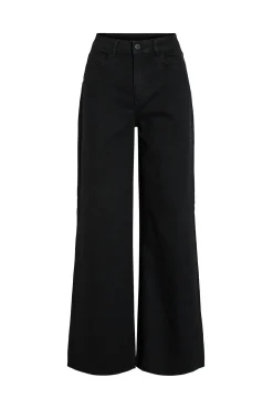 Calça calça de perna larga