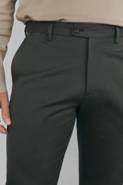 Calça calças chino com estampa slim fit
