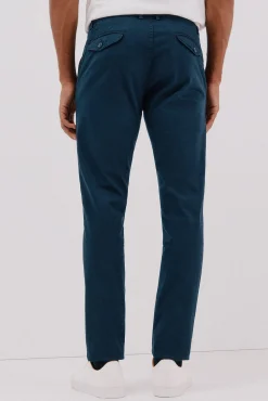 Calça calças chino com estampa slim fit