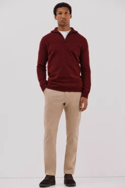 Calça calças chino com estampa slim fit