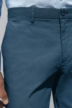 Calça calças chino com estampa slim fit