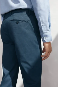 Calça calças chino com estampa slim fit