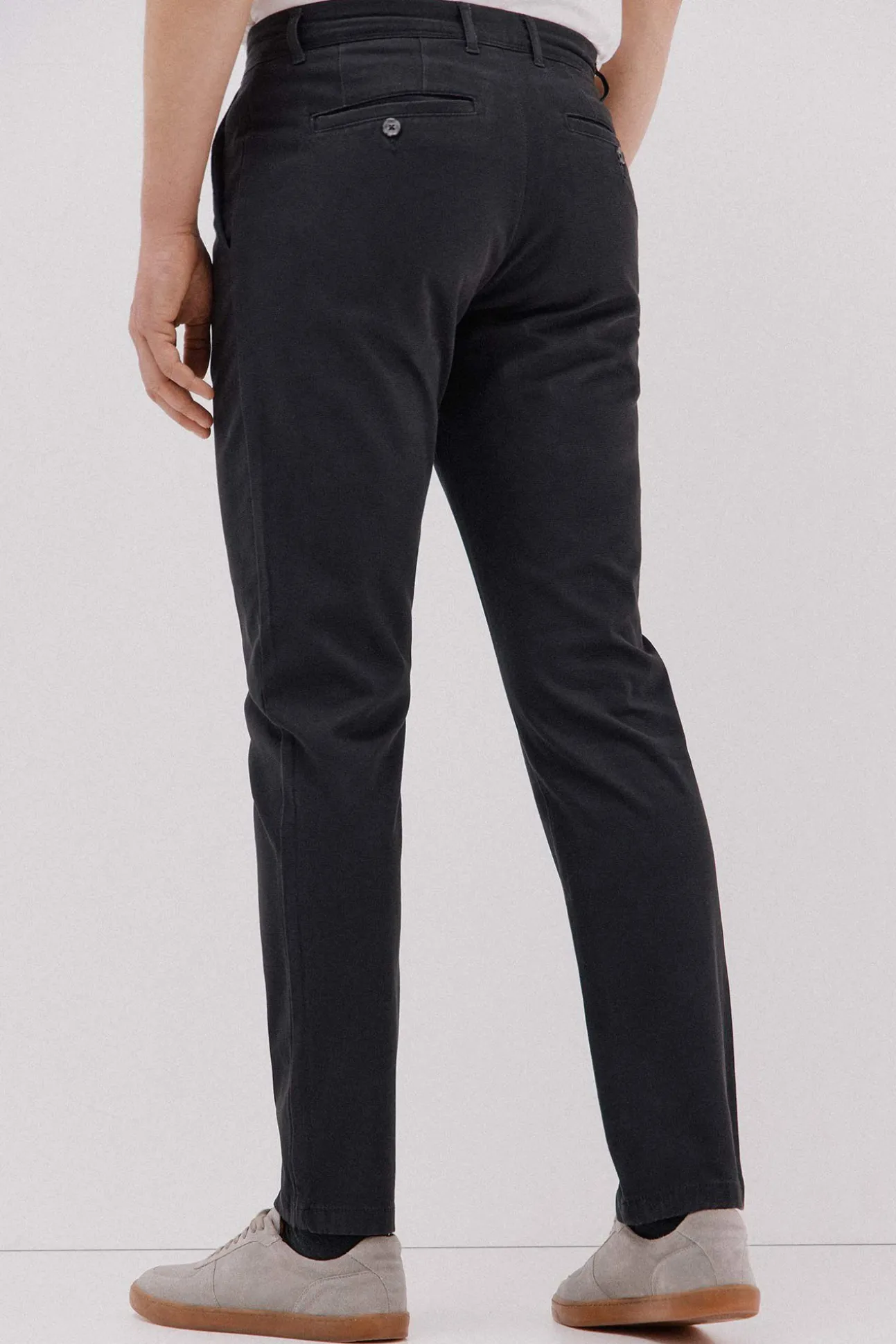 Calça calças chino com estampa slim fit