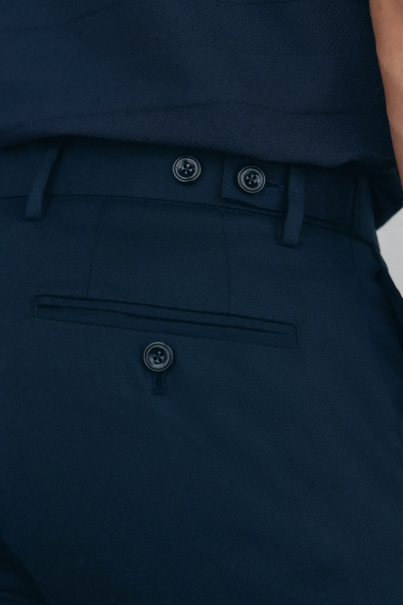 Calça calças chino com estampa slim fit