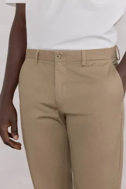 Calça calças chino com estampa slim fit