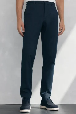 Calça calças chino confortável