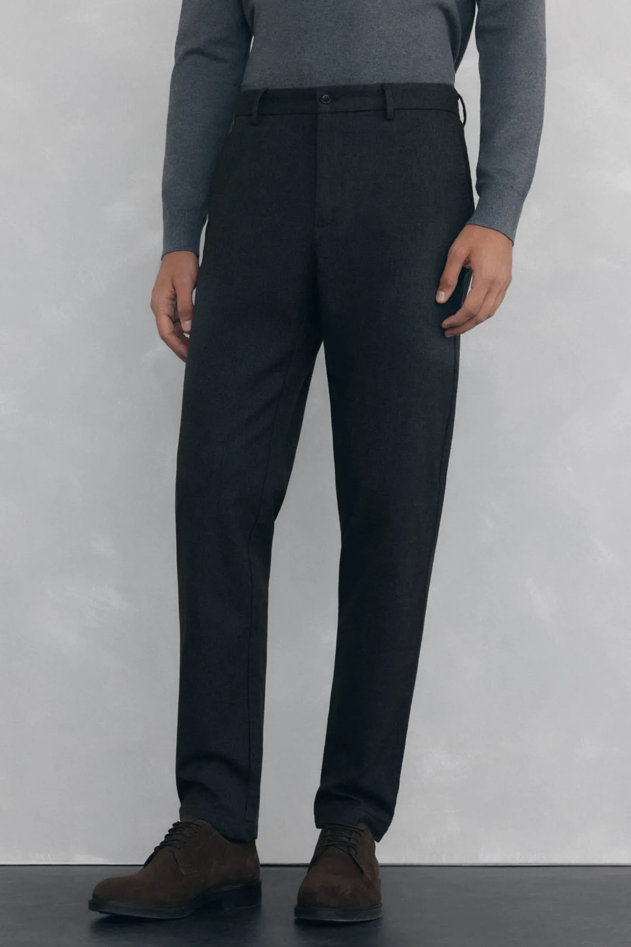 Calça calças chino confortável