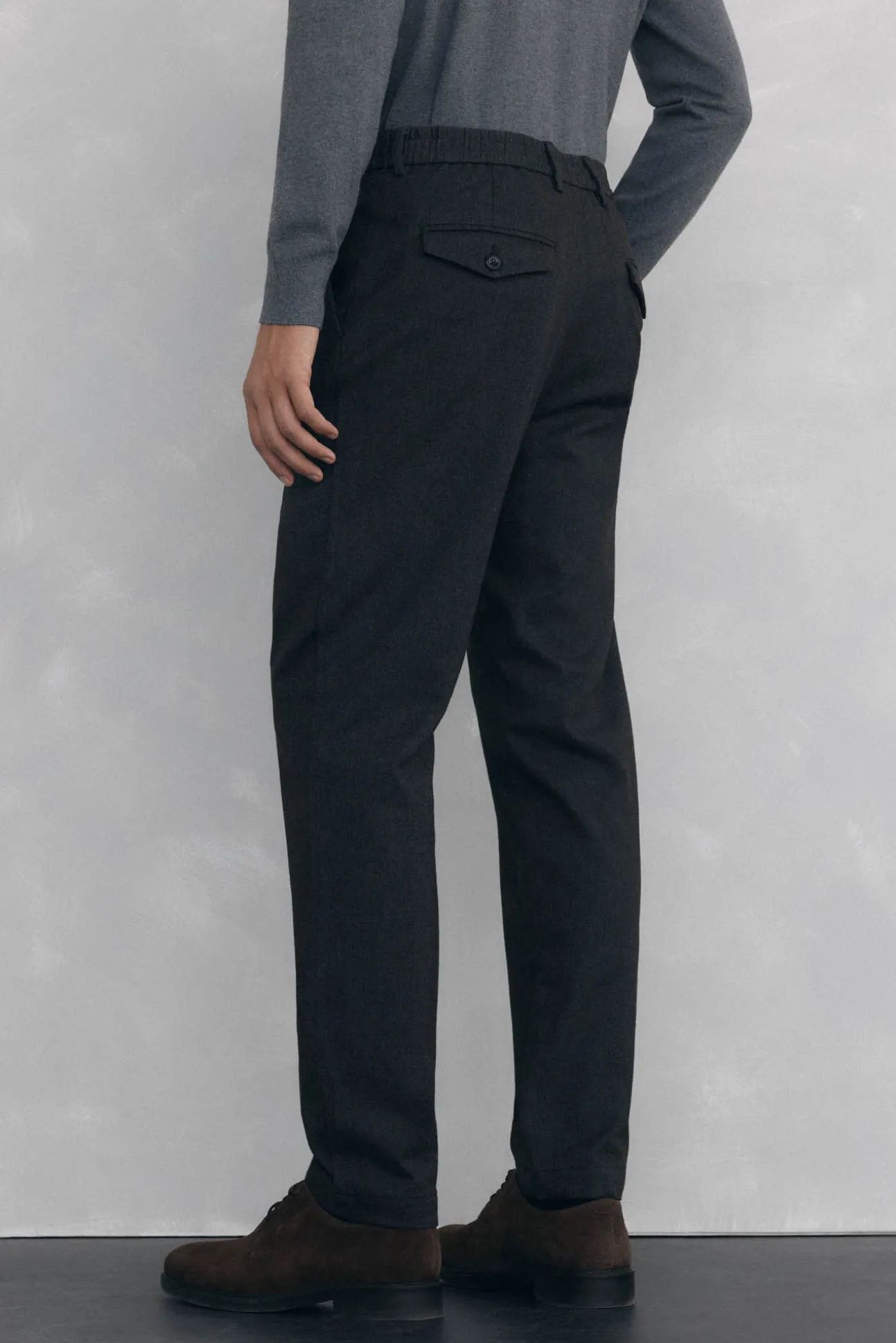 Calça calças chino confortável