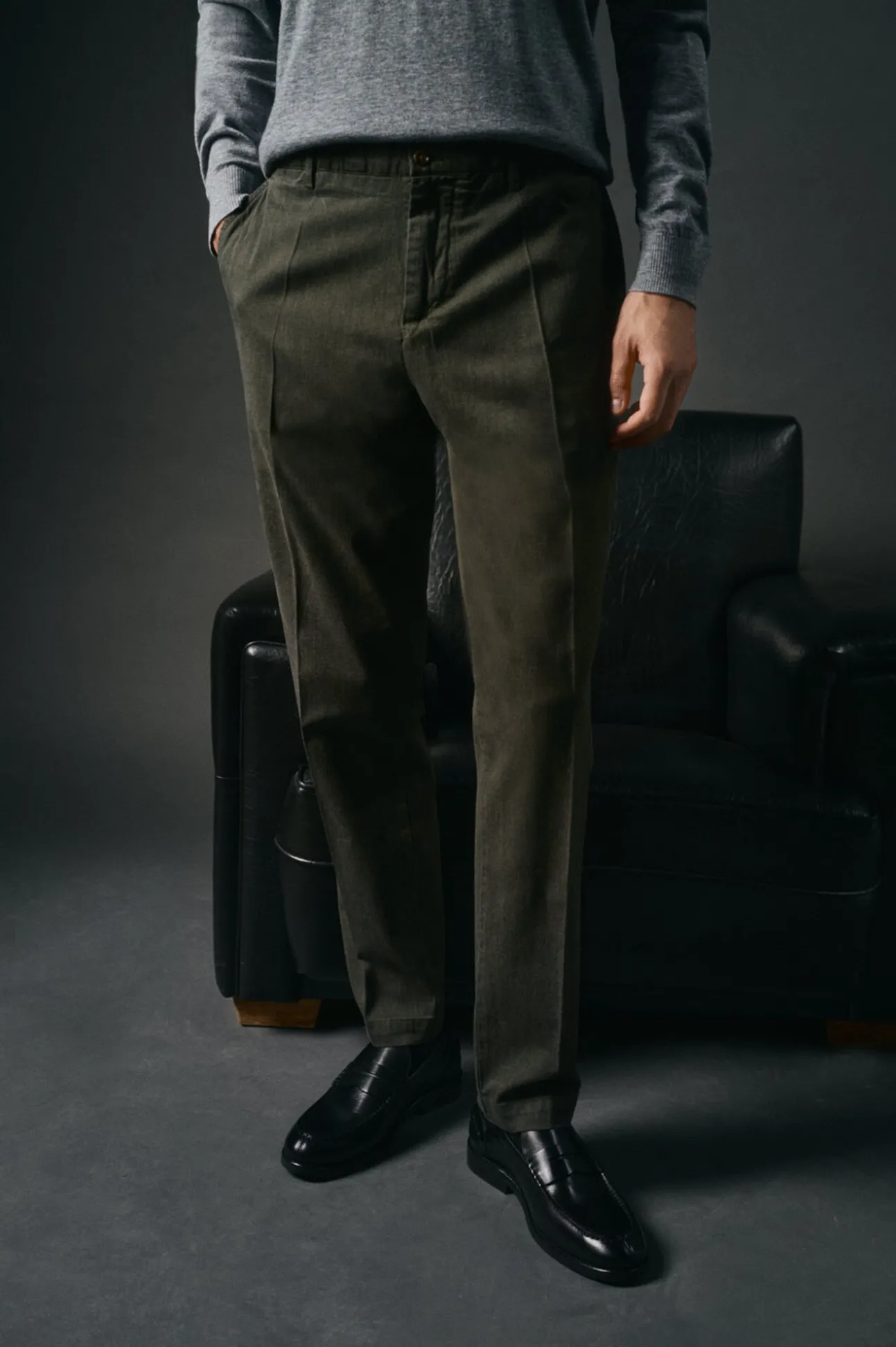 Calça calças chino coordenada