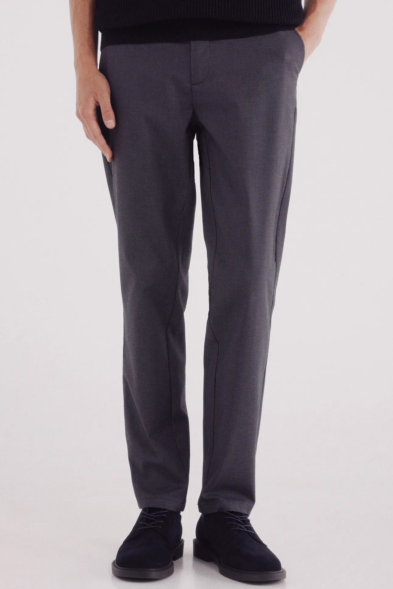 Calça calças chino slim fit confortável