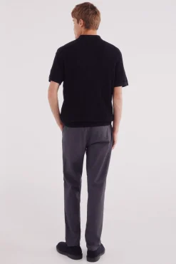 Calça calças chino slim fit confortável