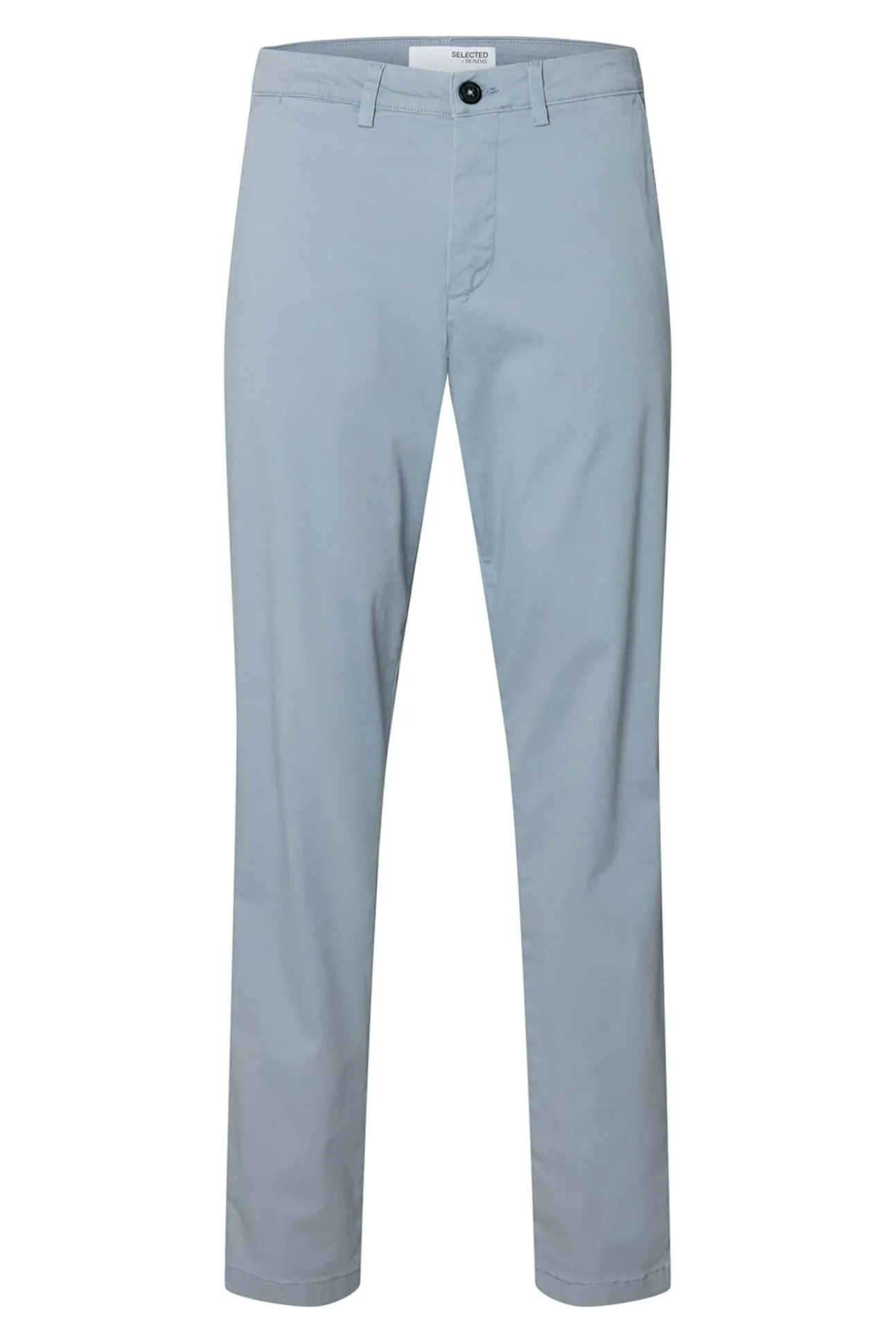 Calça calças chino slim fit feita de algodão orgânico