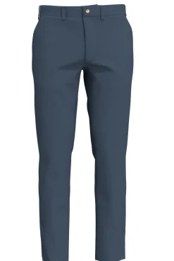Calça calças chino slim fit feita de algodão orgânico