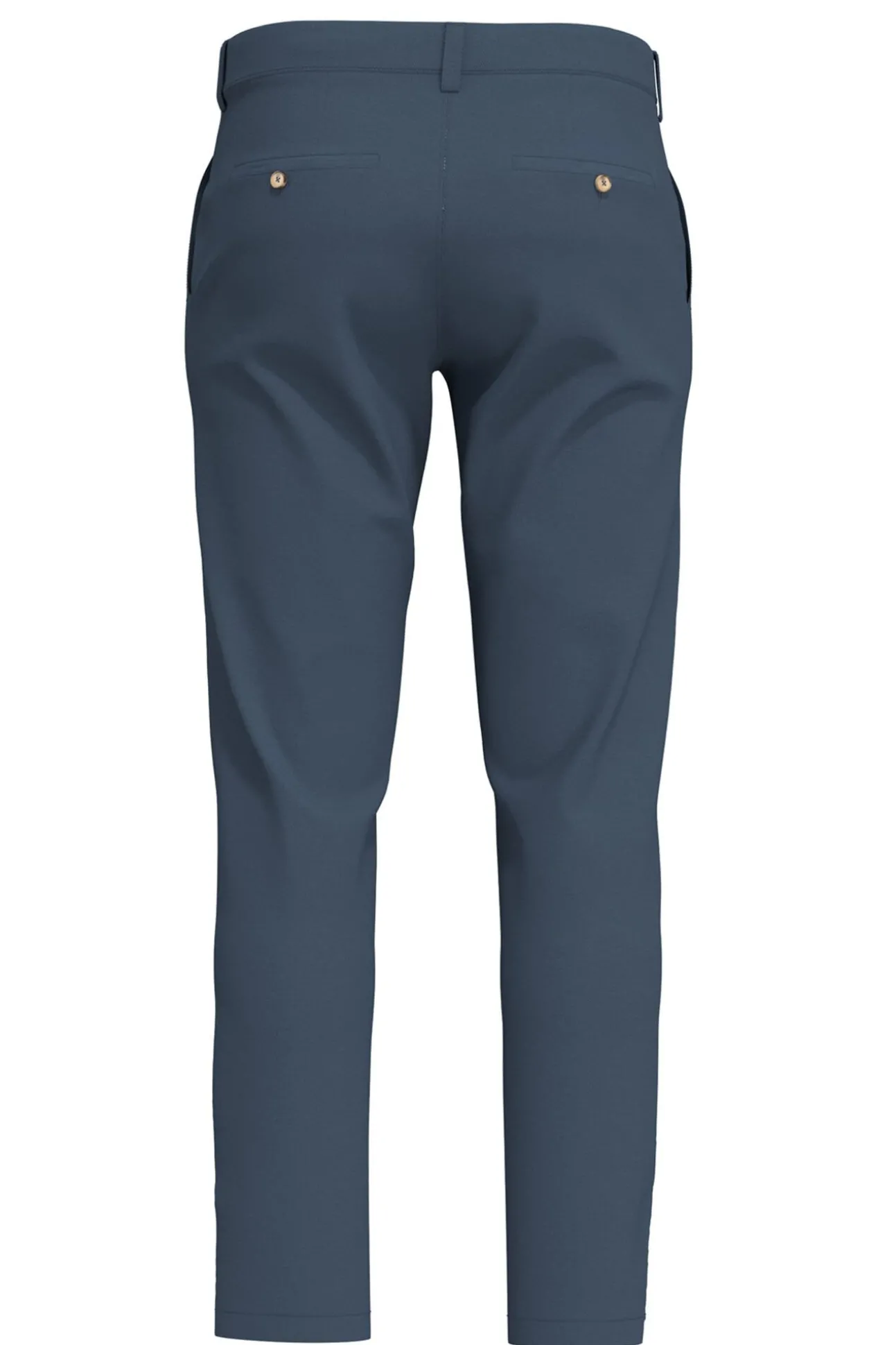 Calça calças chino slim fit feita de algodão orgânico