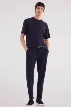 Calça calças chino slim fit confortável