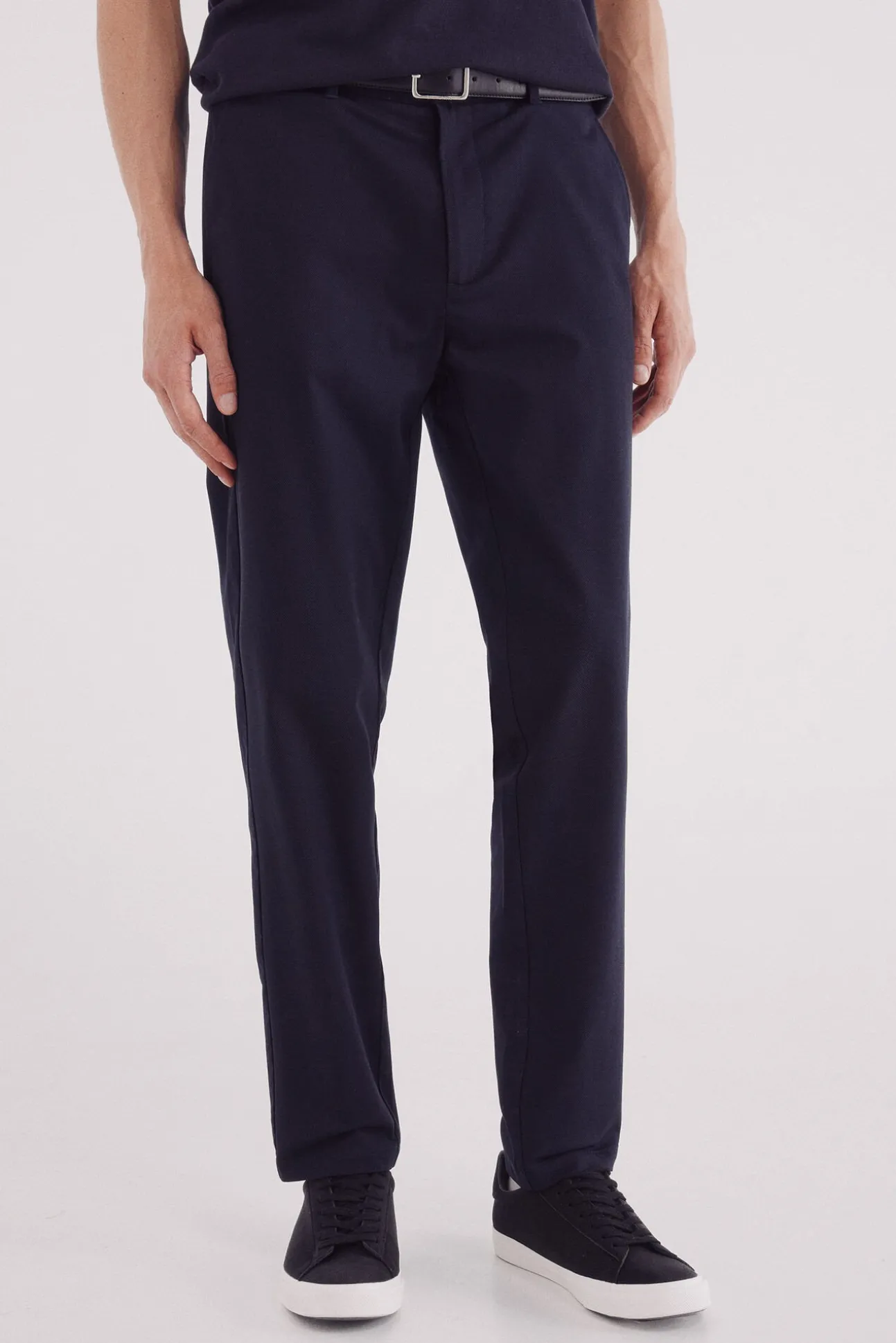 Calça calças chino slim fit confortável