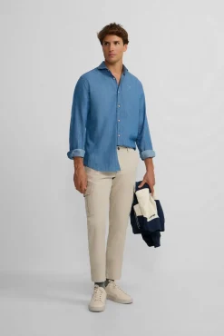 Calça cargo casual