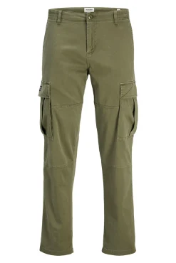 Calça cargo com ajuste relaxado