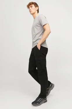 Calça cargo com ajuste relaxado