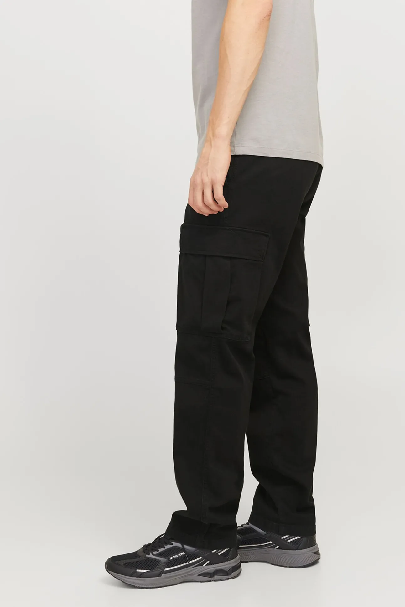 Calça cargo com ajuste relaxado