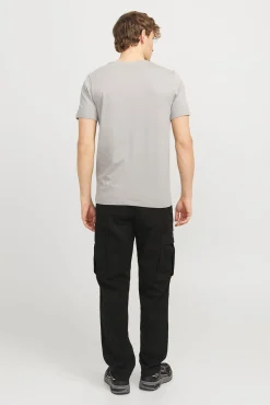 Calça cargo com ajuste relaxado