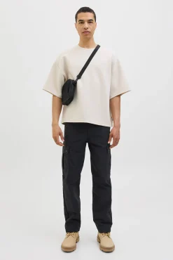Calça cargo com ajuste relaxado