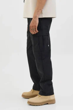 Calça cargo com ajuste relaxado