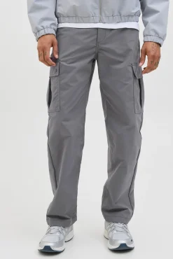 Calça cargo com ajuste relaxado