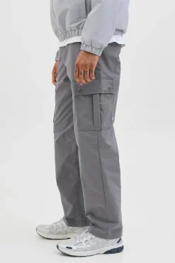 Calça cargo com ajuste relaxado