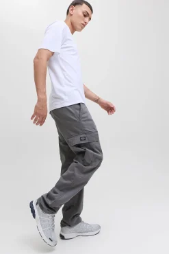 Calça cargo com ajuste relaxado