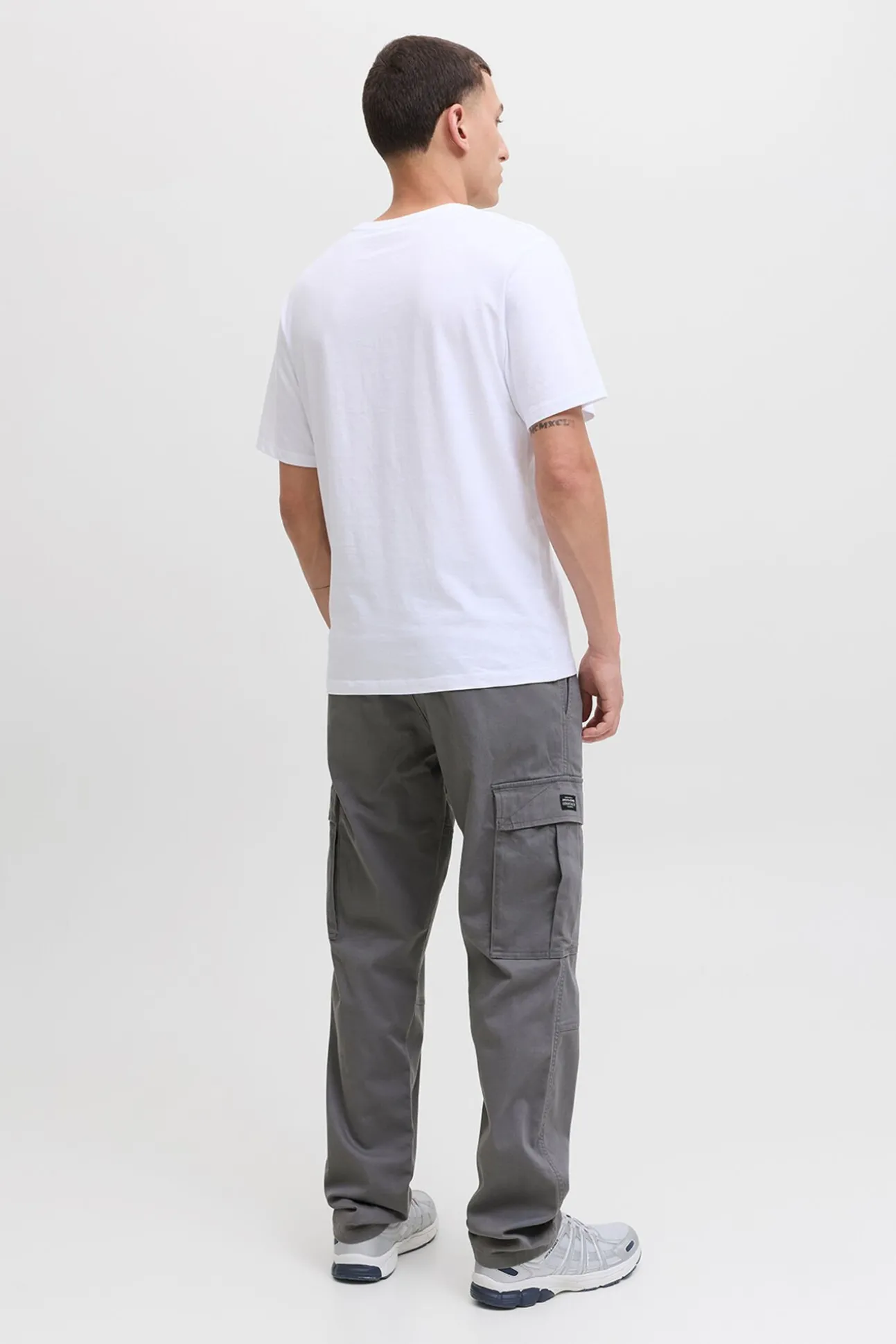 Calça cargo com ajuste relaxado
