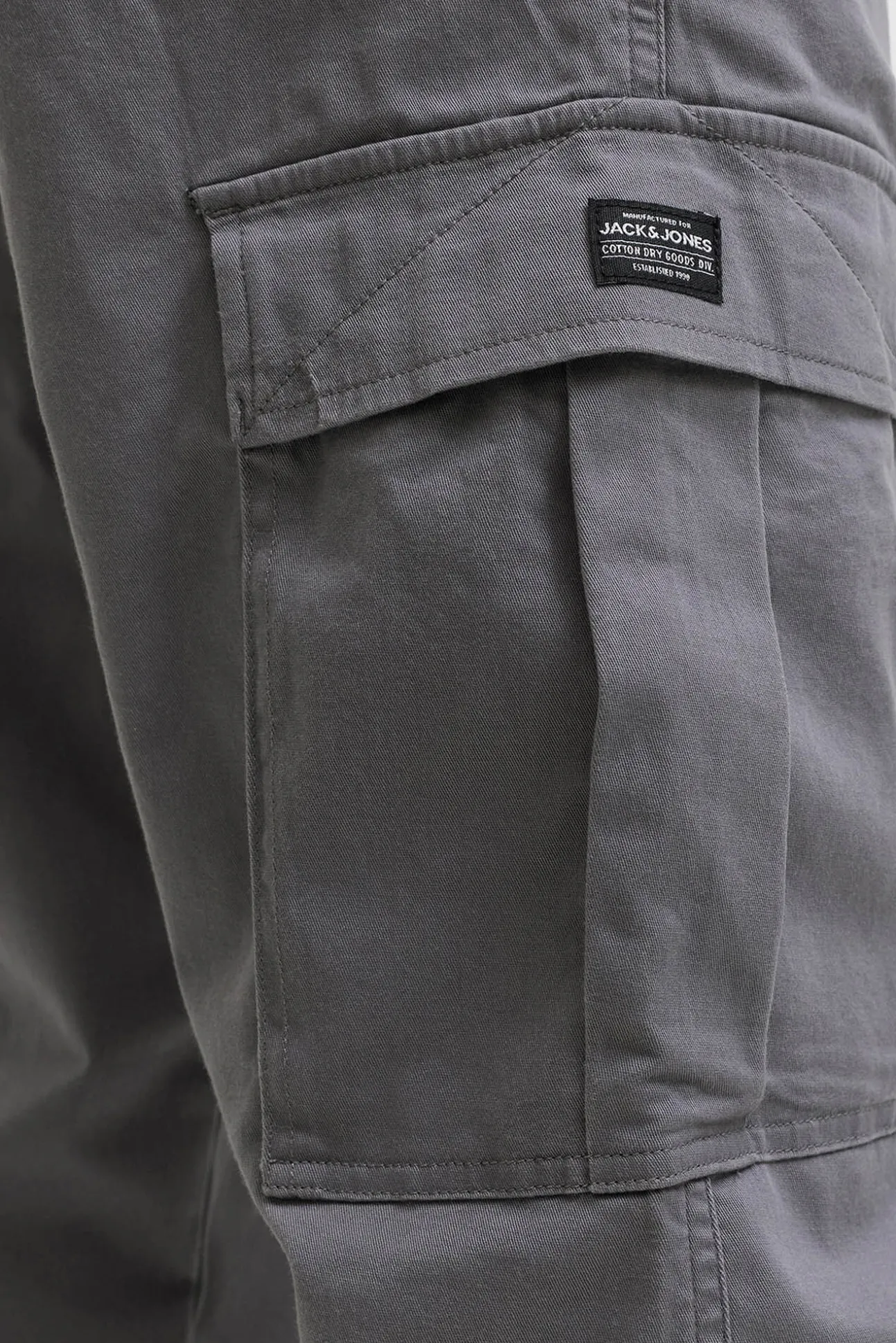 Calça cargo com ajuste relaxado
