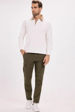 Calça cargo de regular fit
