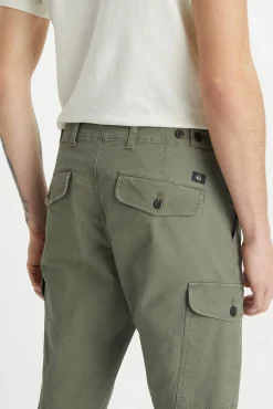 Calça cargo para homem slim cônica