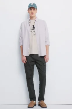 Calça cargo slim fit calça