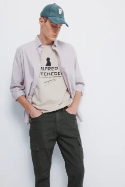 Calça cargo slim fit calça