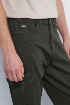 Calça cargo slim fit calça