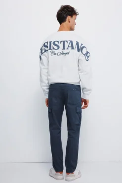 Calça cargo slim fit calça