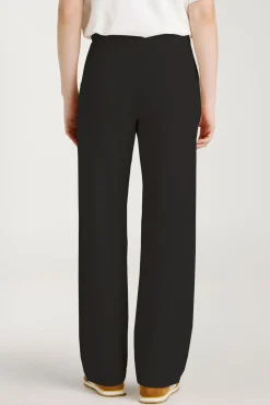 Calça comprida de malha com viscose