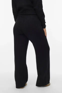 Calça de malha compridas plus size