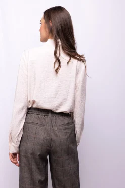 Calça de perna larga