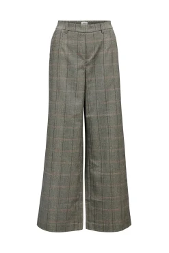 Calça de perna larga