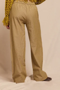 Calça de pijama riscas