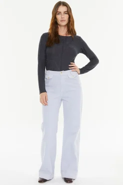 Calça de veludo cotelê