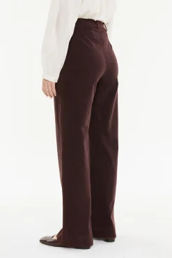 Calça de veludo cotelê
