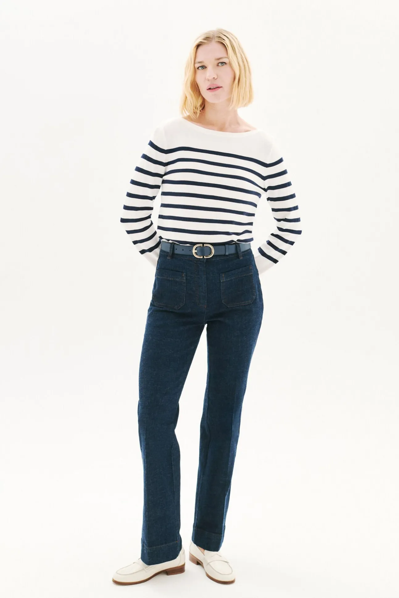 Calça denim casual