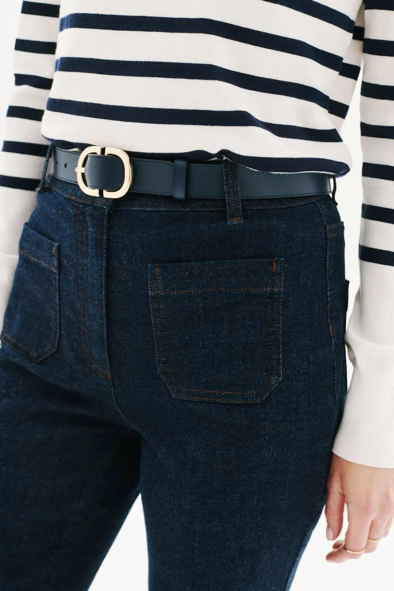Calça denim casual