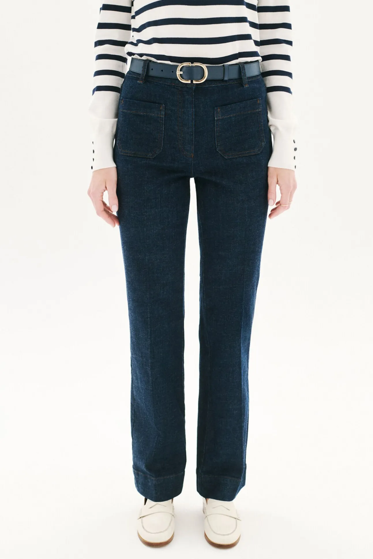 Calça denim casual