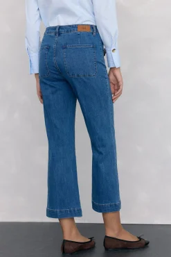 Calça jeans cropped